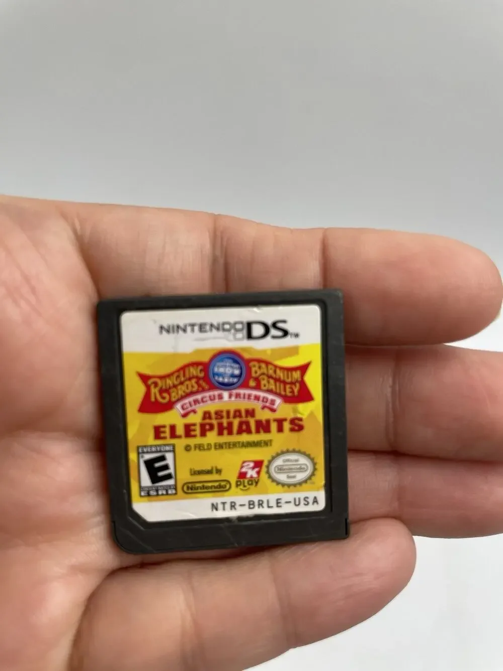 Ringling Bros Barnum & Bailey Circus Friends Asian Elephants DS Game Only